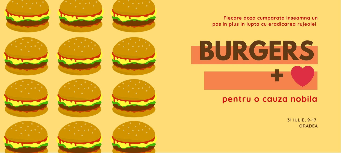 Doza de marketing | Burger | invitatie