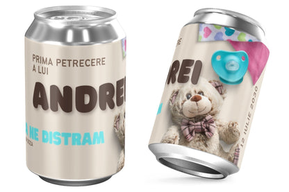 Doza de botez | plus | invitatie + marturie