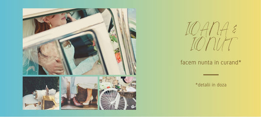 Doza de nunta | retro | invitatie + marturie