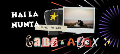 Doza de nunta | disco | invitatie + marturie