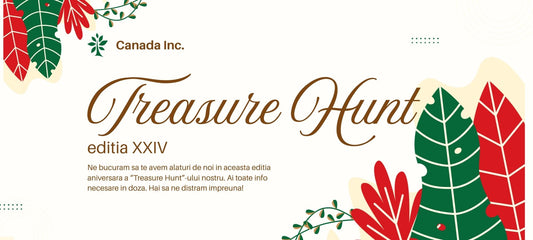 Doza de marketing | treasure hunt | invitatie