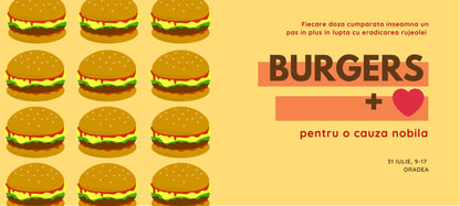 Doza de marketing | Burger | invitatie