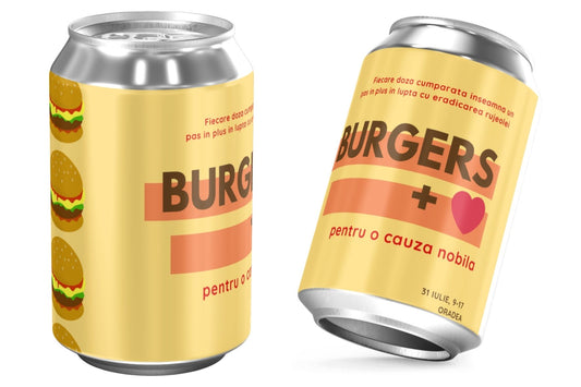 Doza de marketing | Burger | invitatie