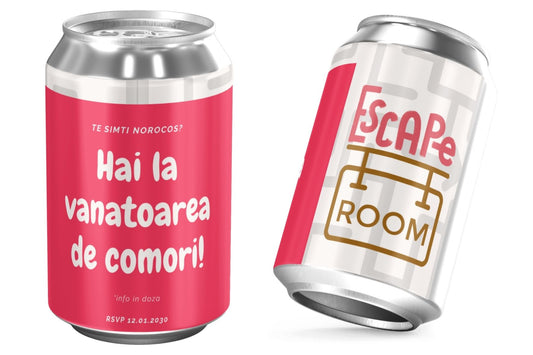 Doza de marketing | Escape Room | invitatie